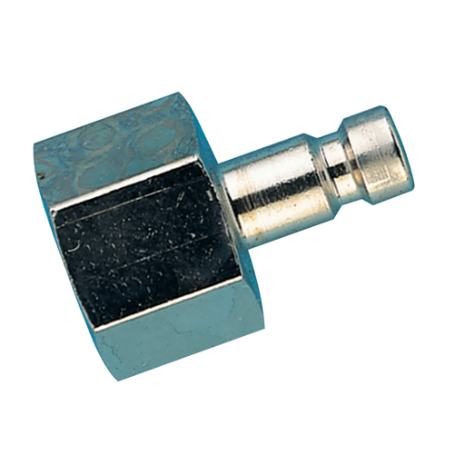 M5 METRIC FEM  PLUG BRASS NICKEL