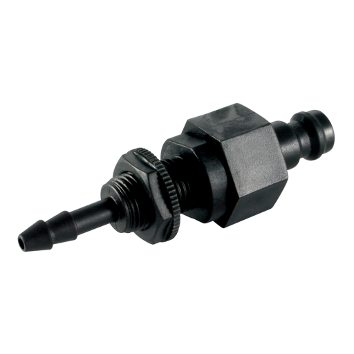 4mm HOSEBARB BULKHEAD POM PLUG