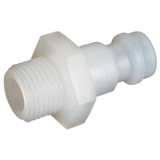 1/8' BSP MALE PLUG PVDF
