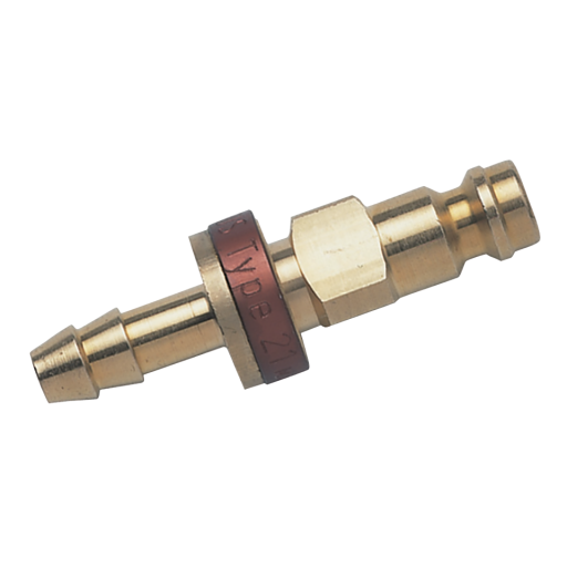 4mm HOSE TAIL PLUG GREEN