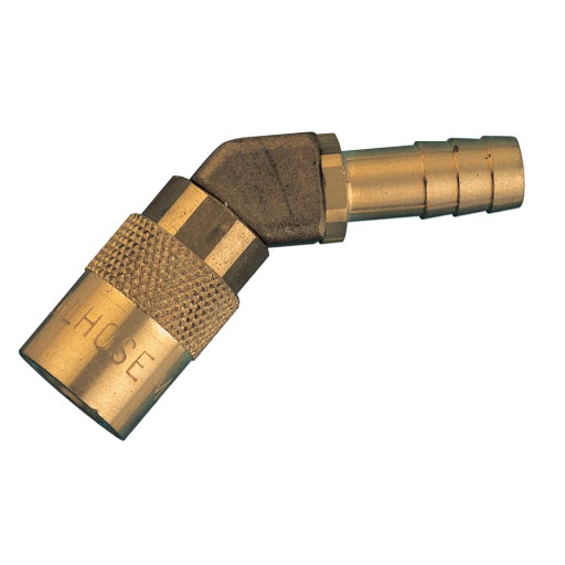 5/16 HT SOCKET  VITON 45o BARB