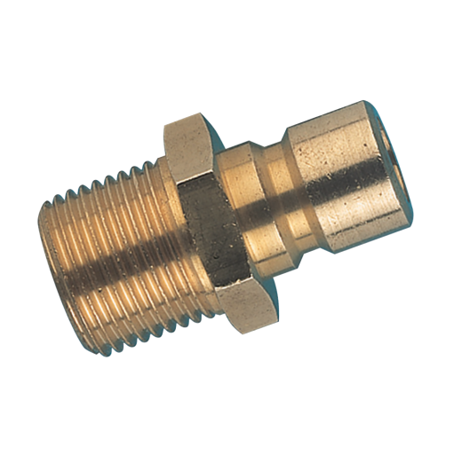 1/4'BSPT MALE PLUG DS  VITON