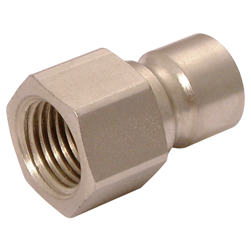 1/4 BSP FEMALE PLUG STEEL NP