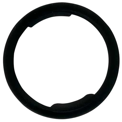 M5 METRIC NYLON NOTCHED WASHER BLACK