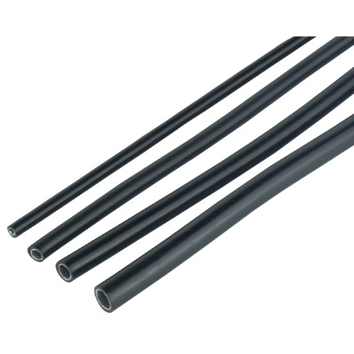 6MM BLACK MALUFORM TUBING 25M