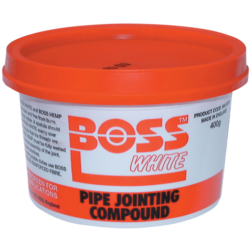 BOSS WHITE JOINTING PASTE 400GRM TUB