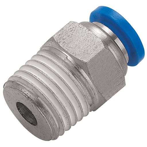 04MM OD X M5 METRIC MALE STUD PUSHIN