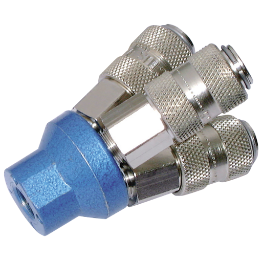 TRIPLE OUTLET CONNECTOR