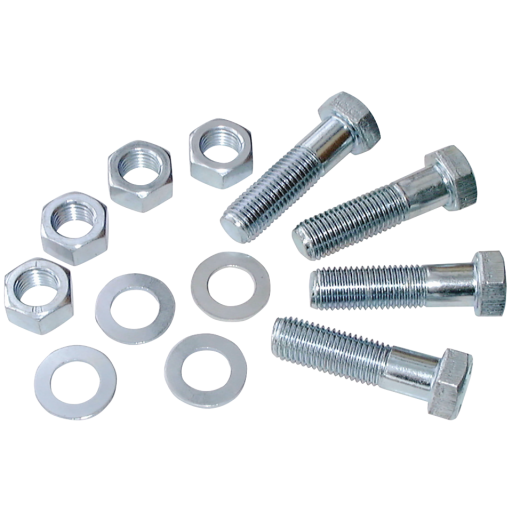 M12 X 25MM ZINC PLATED BOLT KIT