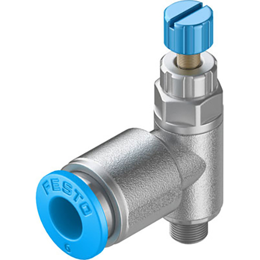 GRLA-M5-QS-6-RS-D one-way flow control valve