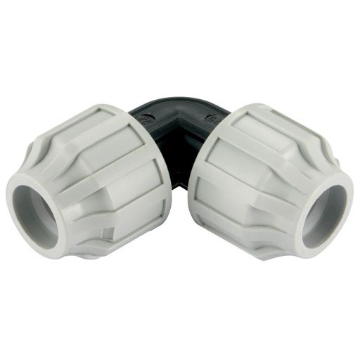 16MM  OD EQUAL ELBOW 90DEG POLYPIPE