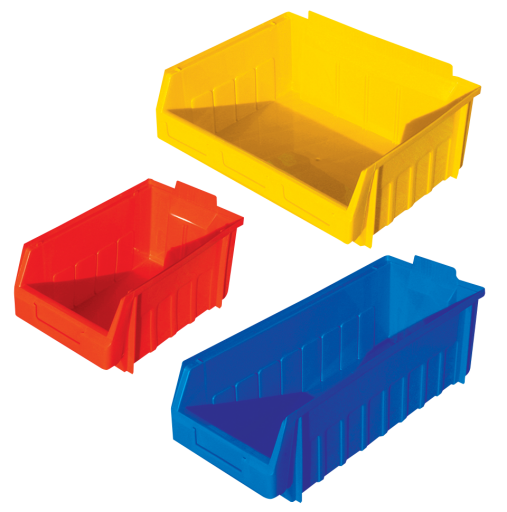 125MM X 100MM X 60MM  RED    BIN