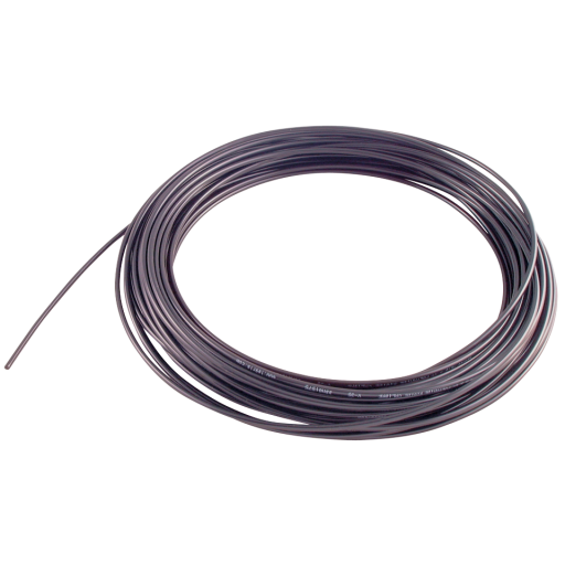 4MM OD X 2.5MM ID BLACK RIGID NYLON 25MT