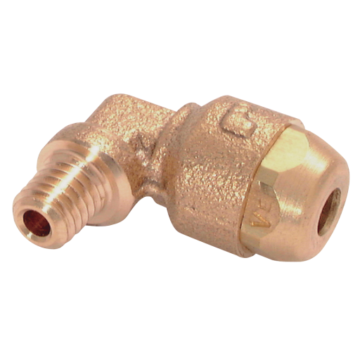 M6X1X4MM MALE STUD ELBOW