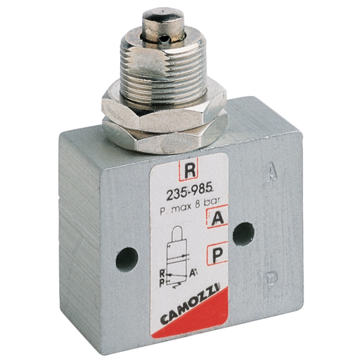 M5 PLUNGER SPRING RETURN VALVE