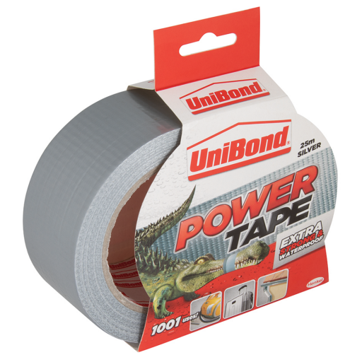 POWER TAPE SILVER 50MM X 25M