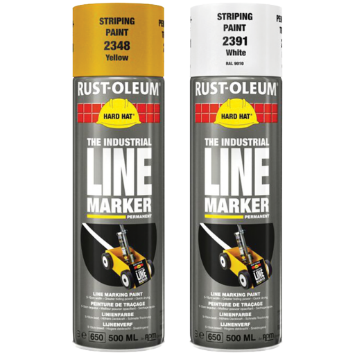 LINE MARKING  500ML SPRAY YELLOW