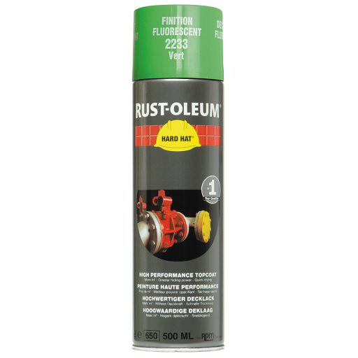 TOPCOAT 500ML SPRAY FLUO GREEN