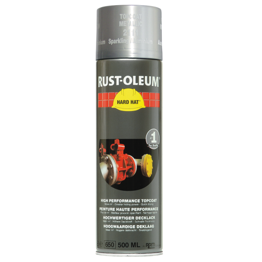 HARD HAT 500ML SPRAY SPARKLING/ALU