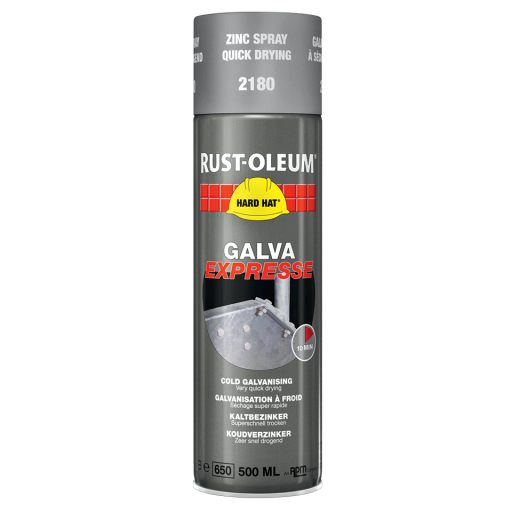 HARD HAT 500ML SPRAY ZINC PRIMER