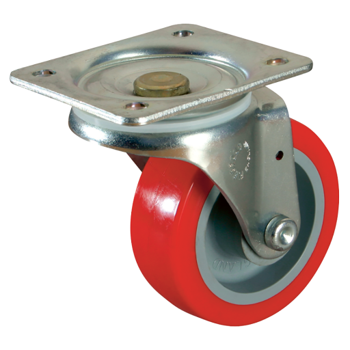 100M SWL CASTER PLATE FITTING  POLY
