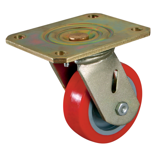 100MM SWL CASTOR PLATE FTG  POLY