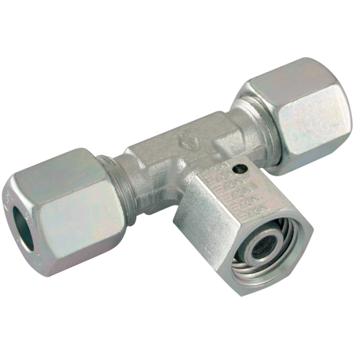 L.DUTY ADJ TEE 6MM OD