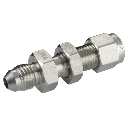 AN BULKHEAD UNION 1/4 OD 1/4 AN