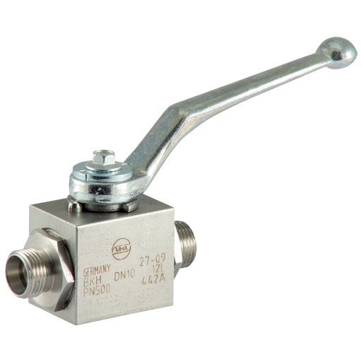 2-WAY ST ST HYD BALL VALVE DN04 6L