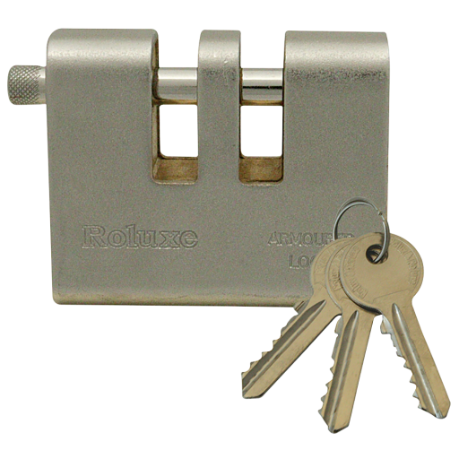 E-TYPE 90MM H/ARMOURED PADLOCK
