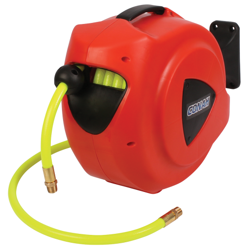 AIR & WATER HI VIS HOSE REEL 3/8