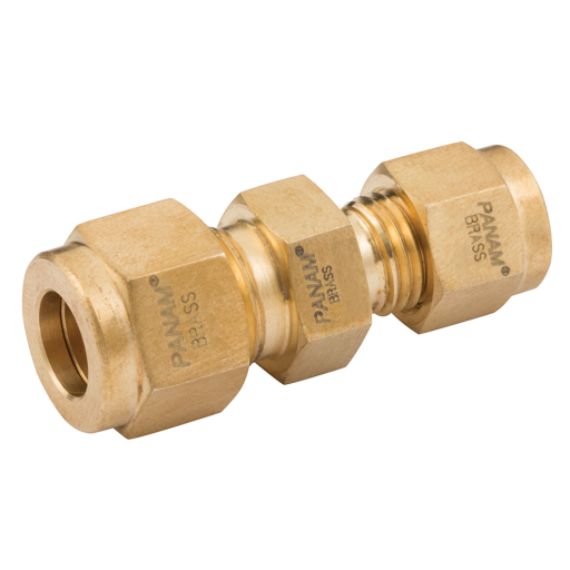 REDUCING UNION 1/4 OD X 1/8 OD BRASS