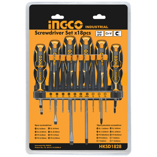 18 PCS SCREWDRIVER & PRECISION SET