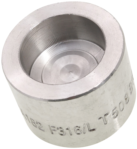 1/4 S/W ROUND CAP 3K 316/L