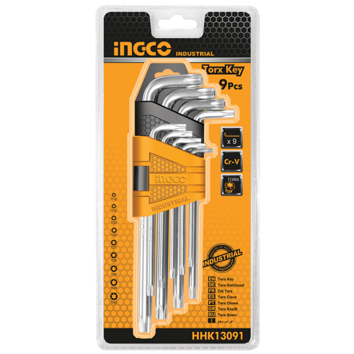 TORX KEY SET  9 PIECE