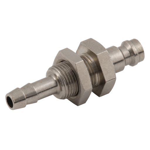 4MM HOSE TAIL PLUG NICKEL PLTD