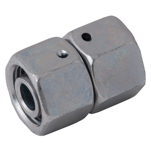 06MM OD STRAIGHT COUPLER ADJUST (S)