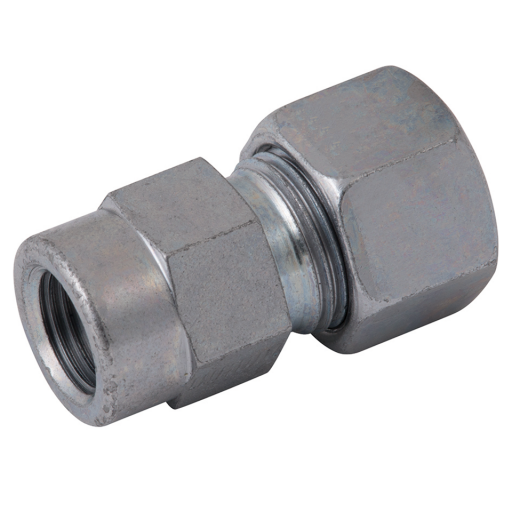 06MM X 1/4 BSPP FEM GAUGE COUPLER (L)