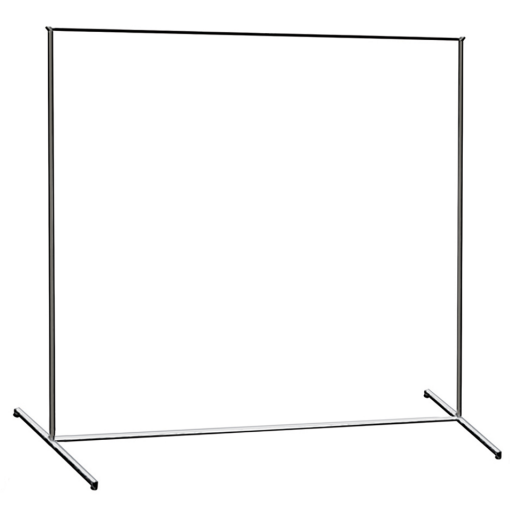 DUAL SIZE CURTAIN FRAME  6' X 6'/6' X 8'