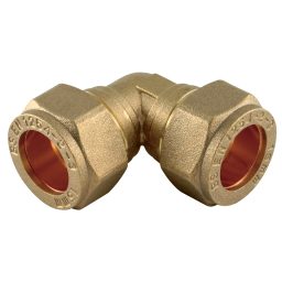 06MM OD EQUAL METRIC 90° ELBOW BRASS