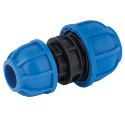 25-20MM PLASTIC RED STRAIGHT CONNECTOR