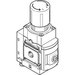 MS6-LRPB-1/2-D4-A8 precision pressure regulator