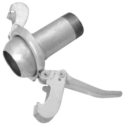 LEVER LOCK MALE BSPT 2 C/W C/R