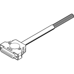 NEBV-S1G25-K-2.5-N-LE15 connecting cable