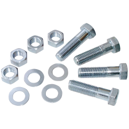 M12 X 25MM ZINC PLATED BOLT KIT