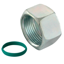 DIN 2353 WALFORM NUT + VITON SEAL M6S