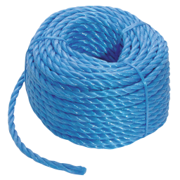 6MM BLUE POLYPROPYLENE ROPE 220MTRS COIL