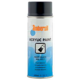 ACR PAINT 400ML MATT BLACK RAL9011