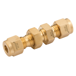 BULKHEAD UNION 1/8 OD BRASS