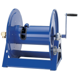 MANUAL REWIND HOSE REEL C/W AIR/WAT HOSE